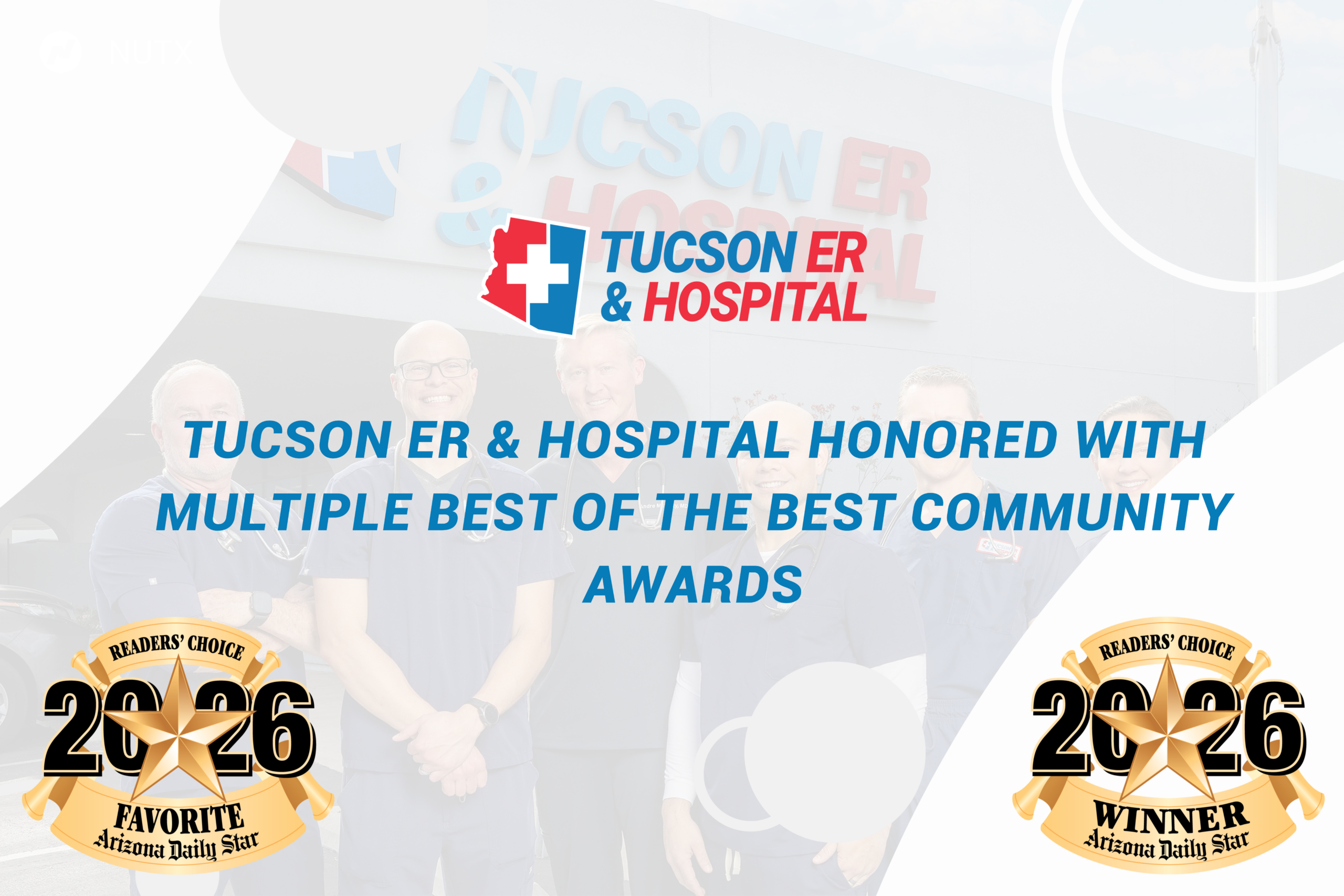 Tucson ER & Hospital Honored with Multiple Best of the Best Community Awards